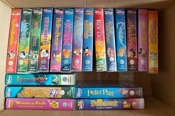 Disney Classics VHS-cassettes, Ophalen, Gebruikt