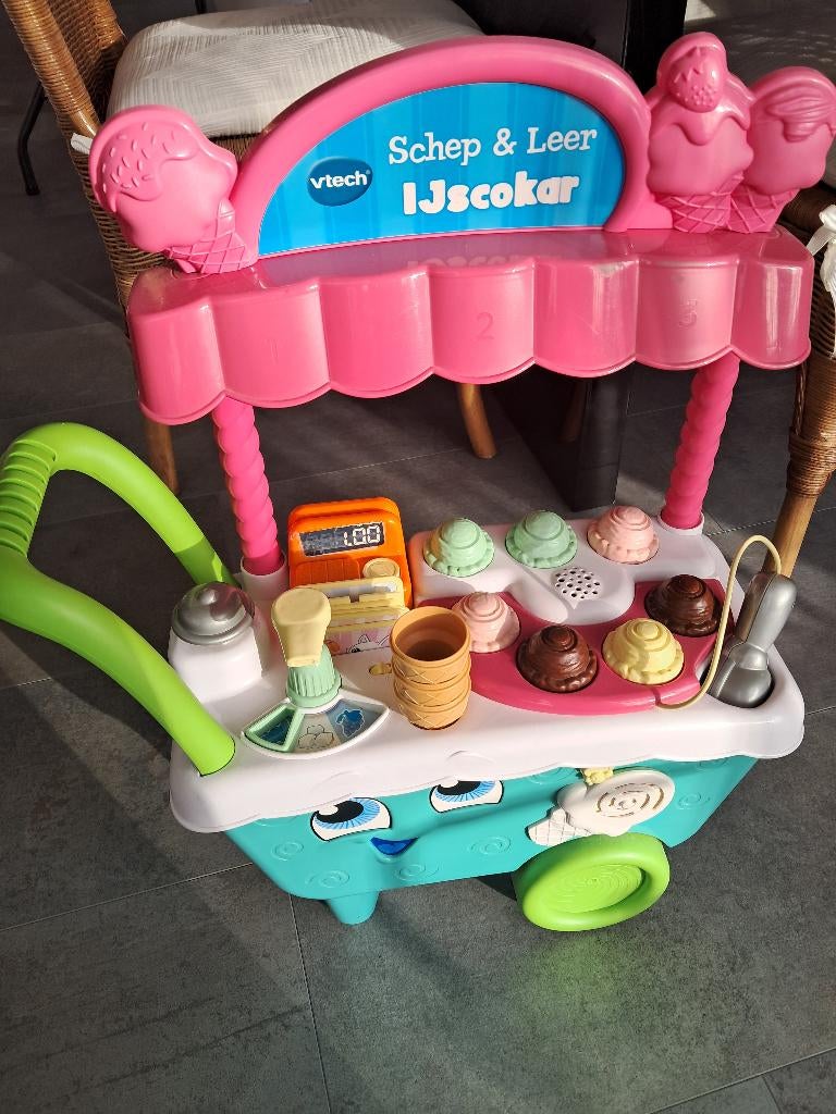 Vtech ijscokar, Enlèvement, Comme neuf, 4 à 6 ans