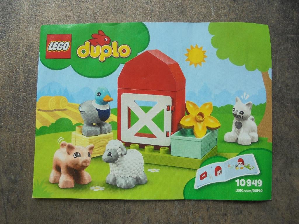 Lego Duplo Building Instruction 10949 (zie foto's), Ophalen of Verzenden, Gebruikt, Duplo