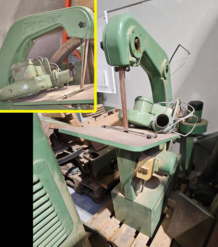 Diverses ponceuses à bande industrielles à vendre, Bricolage & Construction, Outillage | Ponceuses, Utilisé, Ponceuse à bande