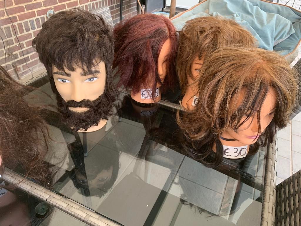 Oefenhoofden kapper, Ophalen, Gebruikt, Overige typen