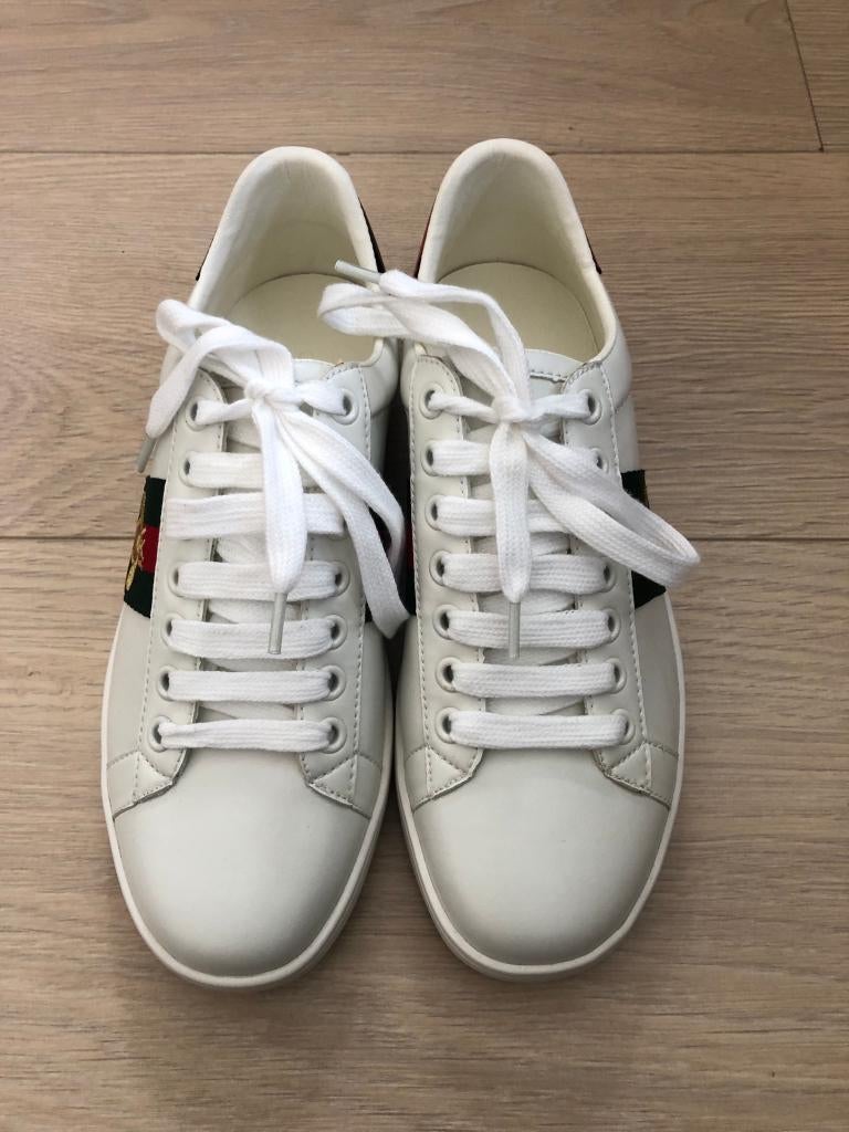 Witte Gucci sneakers maat 37 - nooit gedragen, Kleding | Dames, Schoenen, Nieuw, Ophalen of Verzenden, Gucci, Sneakers