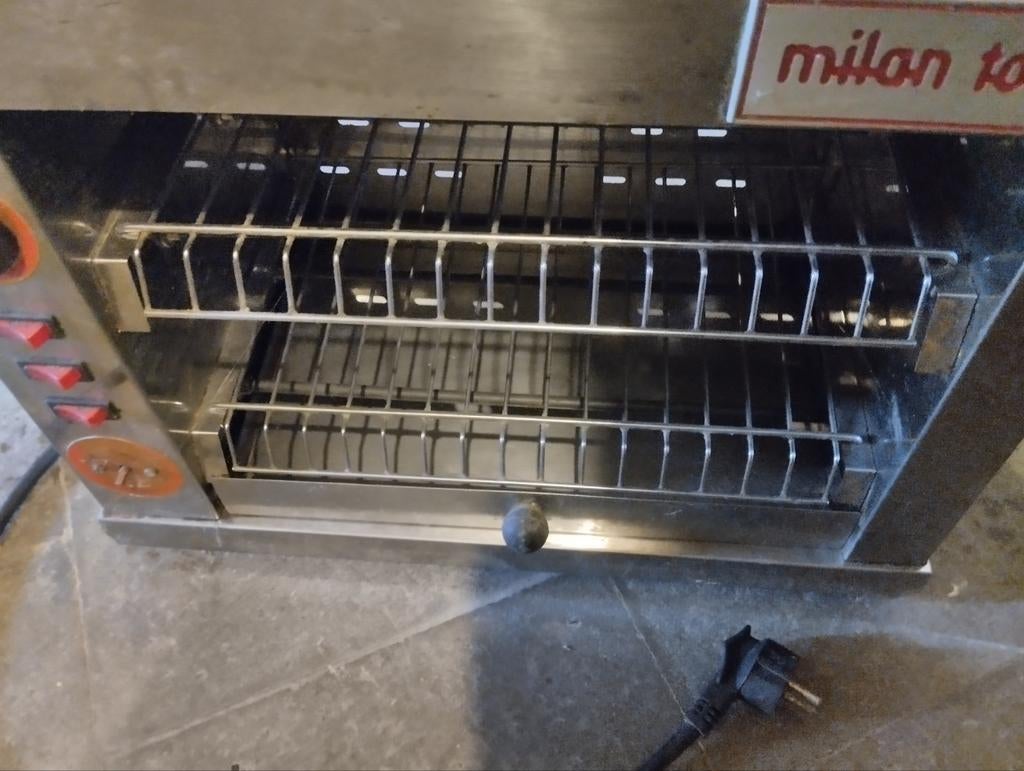 Groot professionele salamander / tooster., Elektronische apparatuur, Ophalen, Gebruikt