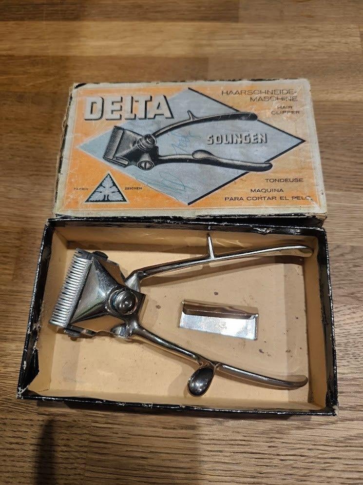 tondeuse vintage DELTA de Solingen, Enlèvement ou Envoi, Tondeuse