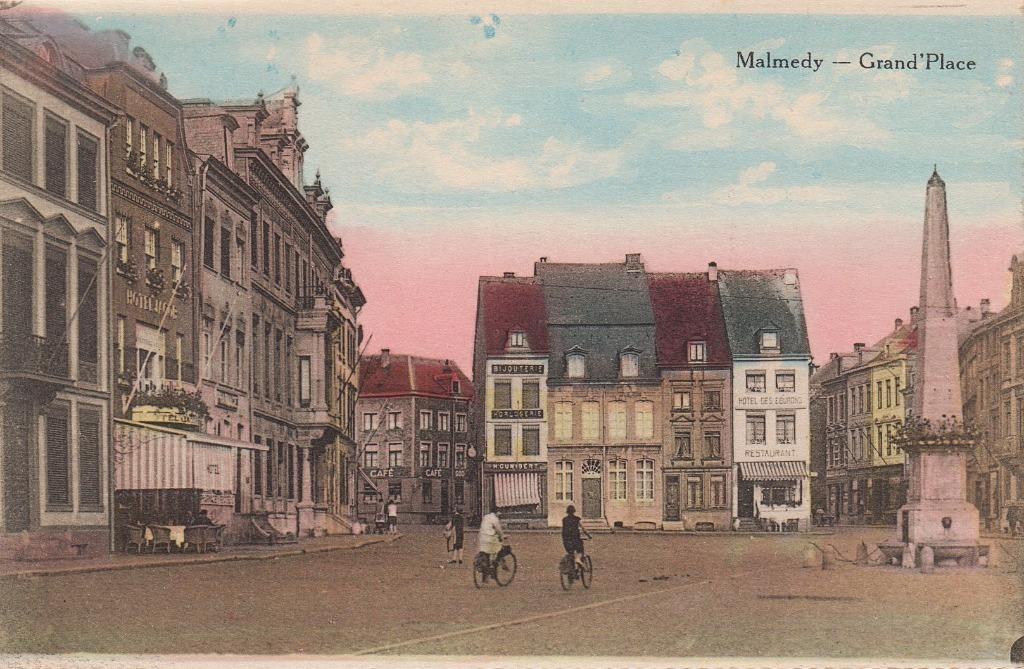 1910 - BELGIË - Malmedy: Grand'Place, Verzenden, Voor 1920, Ongelopen, Luik