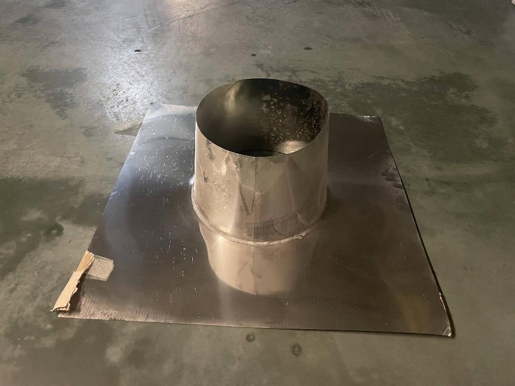 Prise de toit en acier inoxydable, Bricolage & Construction, Enlèvement, Neuf, Inox