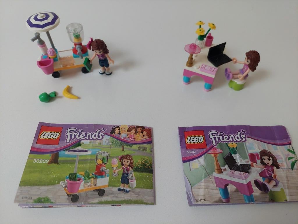 lego friends 30202 + 30102, Enfants & Bébés, Jouets | Duplo & Lego, Utilisé, Lego, Ensemble complet, Enlèvement ou Envoi