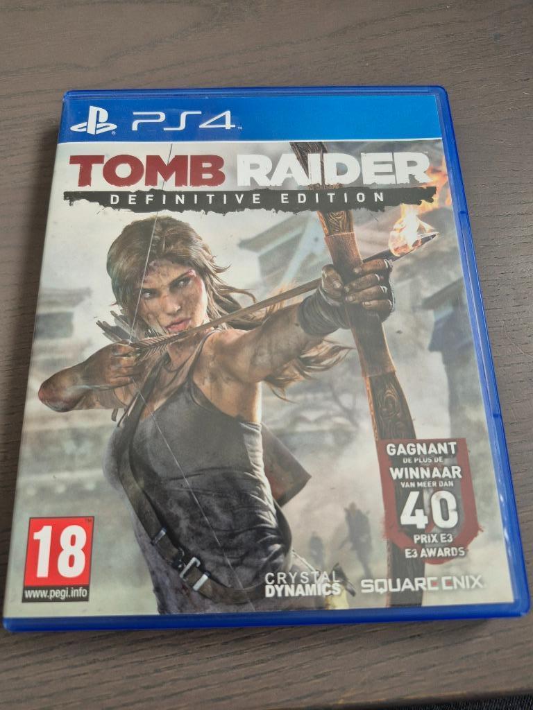 PS4 spel Tomb Raider : definitive edition, Games en Spelcomputers, Avontuur en Actie, Vanaf 18 jaar, 1 speler, Ophalen of Verzenden
