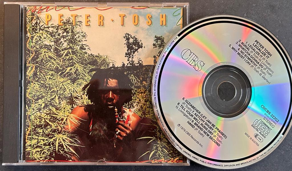 PETER TOSH - Legalise it ( CD ), Verzenden, Zo goed als nieuw