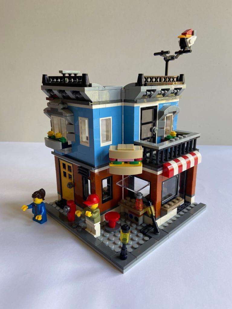 Lego Creator (3 en 1) 31050 : Corner Restaurant, Enlèvement ou Envoi, Comme neuf, Ensemble complet, Lego