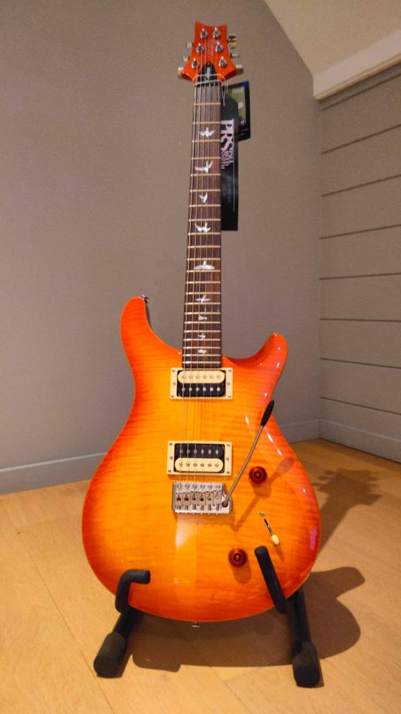PRS SE Custom 22 Vintage SunBurst, Enlèvement, Comme neuf, Solid body, Paul Reed Smith