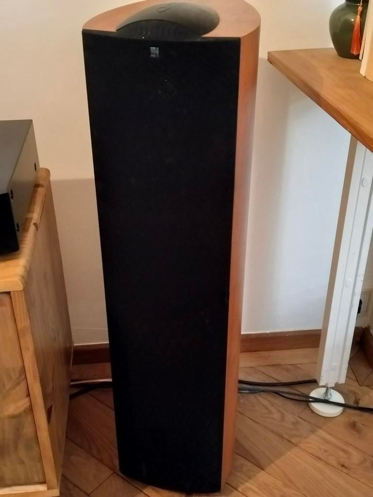 Enceintes Colonne KEF Q5, Ophalen, Gebruikt, 120 watt of meer, Overige merken