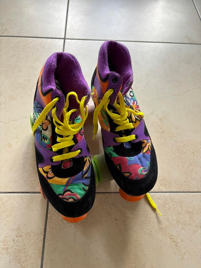 Vintage rolschaatsen maat 37, Ophalen, Zo goed als nieuw