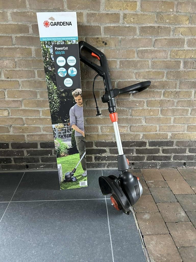 Elektrische kantentrimmer Gardena, Tuin en Terras, Ophalen, Zo goed als nieuw, Elektrisch, Gardena