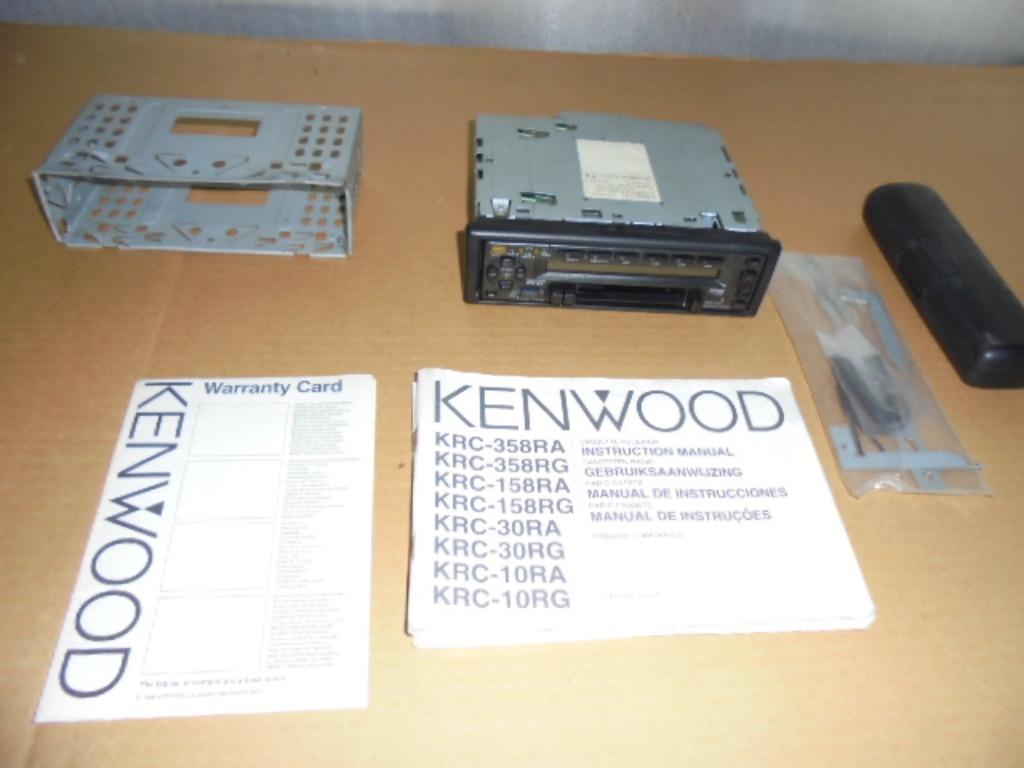 vintage autoradio KENWOOD KRC 358RA, Enlèvement ou Envoi, Utilisé