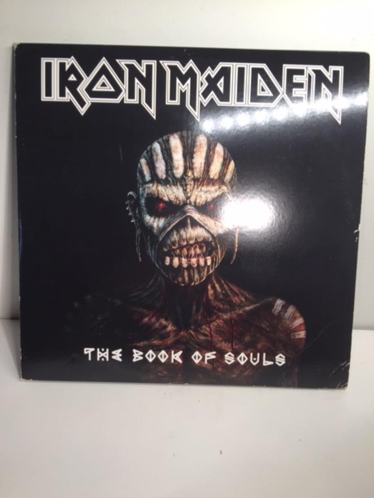 LP - Iron Maiden - Le livre des âmes (3 x LP, vinyle Gatefol, CD & DVD, Vinyles | Rock, Comme neuf, Autres genres, 12 pouces, Enlèvement ou Envoi