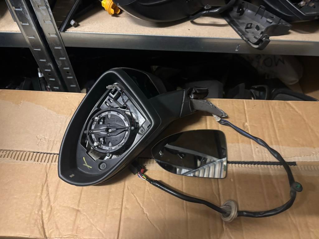 Rétroviseur gauche RABATTANT VW Golf 7 ph. 1+2 année 2012-19, Ophalen of Verzenden, Gebruikt, Volkswagen