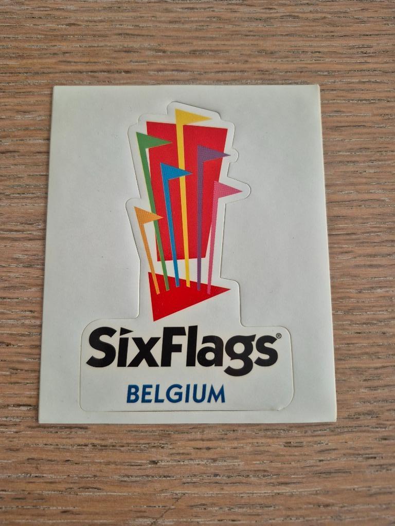 Sticker Six Flags Belgium (Walibi), Collections, Enlèvement ou Envoi, Comme neuf