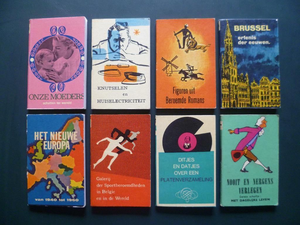 Mini boekjes Mijn Bibliotheek Franco Suisse Kaasfabriek x 8, Collections, Enlèvement ou Envoi