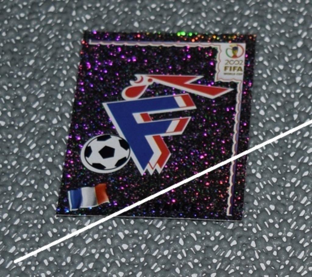 Panini/Coupe du monde Corée/Japon 2002/Emblème de la France, Envoi, Neuf, Affiche, Image ou Autocollant