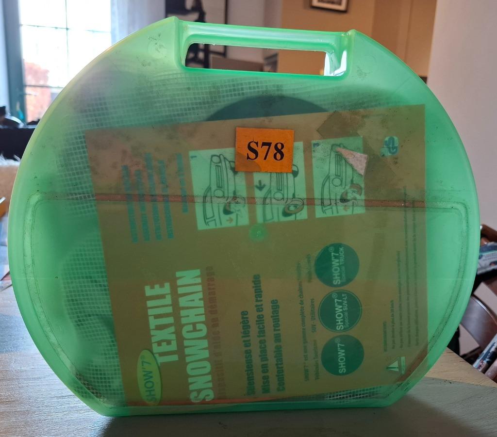 Chaussettes textile pneus neige et verglas S78 SHOW 7, Enlèvement, Neuf