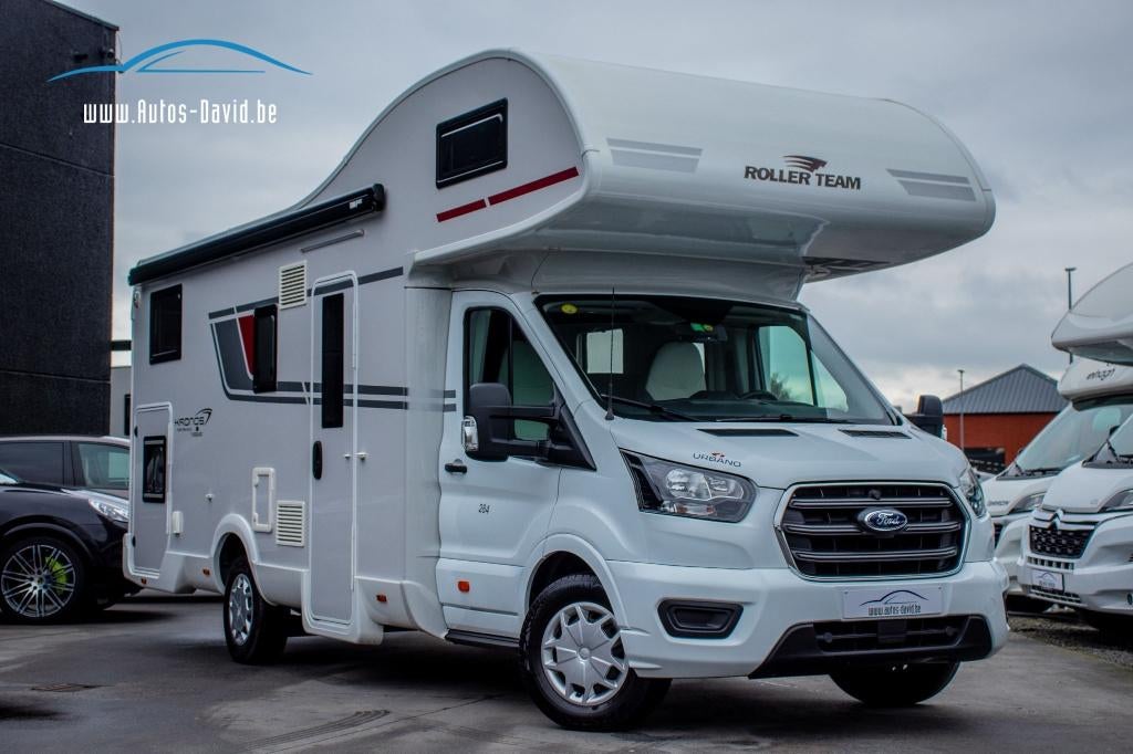 Roller Team Kronos Performance 284 M Alcôve pour 5 Lits, Caravanes & Camping, Camping-cars, Jusqu'à 5, Boîte manuelle, Ford, Auvent