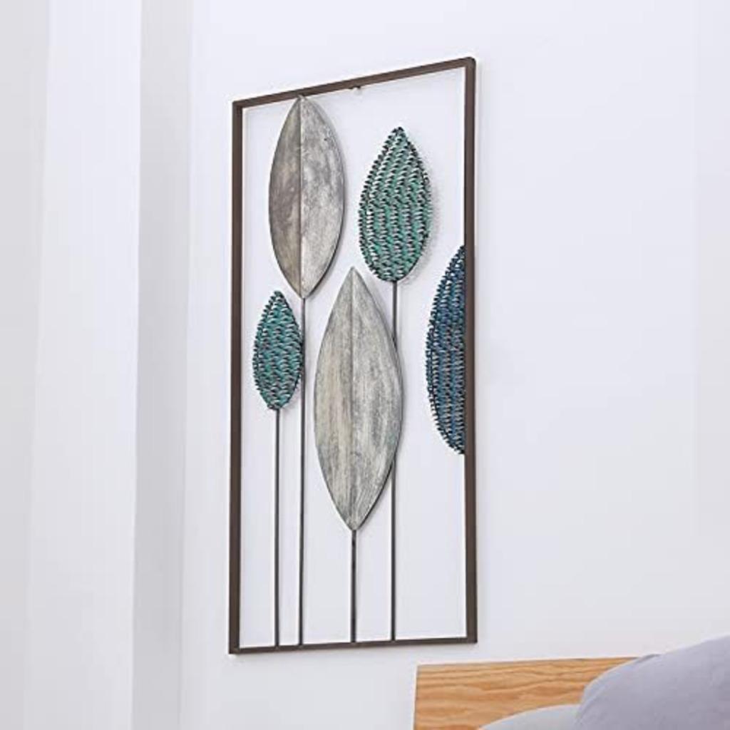 Tableau mural en acier, Huis en Inrichting, Woonaccessoires | Lijsten, Zo goed als nieuw, 75 cm of meer, 50 tot 75 cm, Metaal of Aluminium