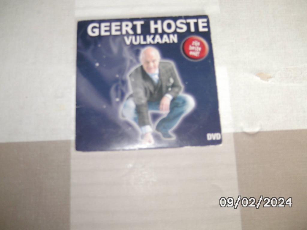 Een CD van Geert Hoste "Vulkaan", CD & DVD, CD | Humour & Cabaret, Comme neuf, Enlèvement ou Envoi
