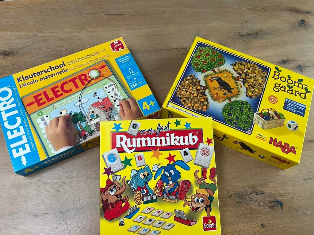 Set de 3 jeux pour tout-petits, Enlèvement, Comme neuf