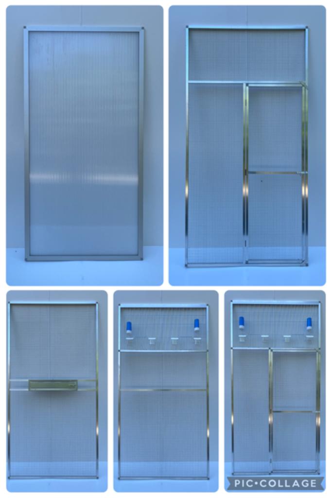 Volière panelen, gaas, montage, profielen en alle toebehoren, Ophalen, Nieuw, Aluminium, Volière