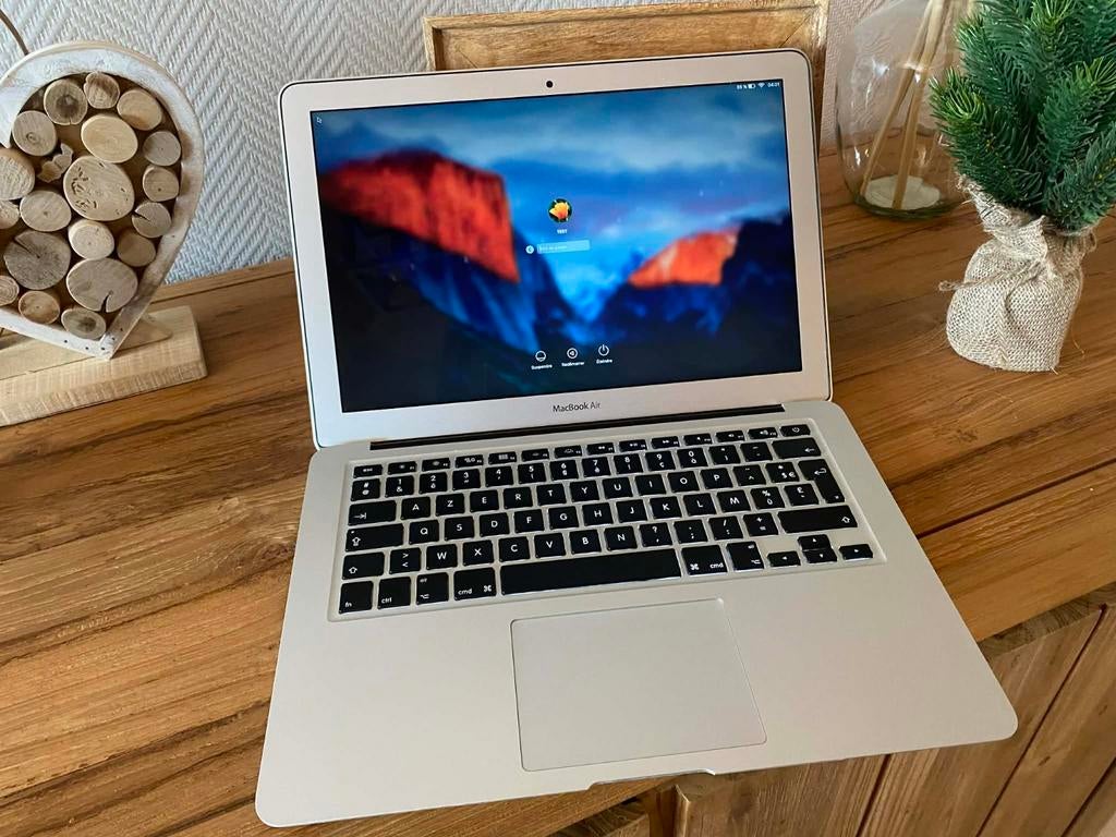 MacBook Air 13 pouces (2016) – i7 – 8 Go RAM – 256 Go SSD, Informatique & Logiciels, Enlèvement, 13 pouces, Azerty, MacBook