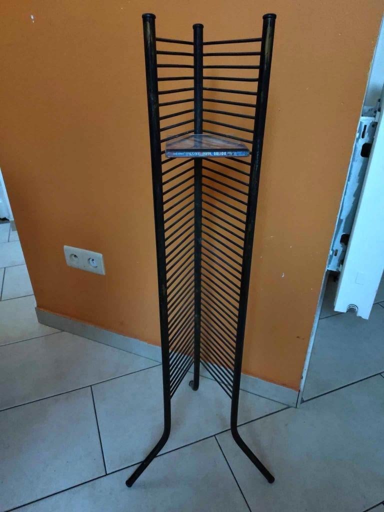 Porte-CD, Maison & Meubles, Accessoires pour la Maison | Étagères pour CD & DVD, Comme neuf, CD, 25 à 75 disques, Métal, Enlèvement