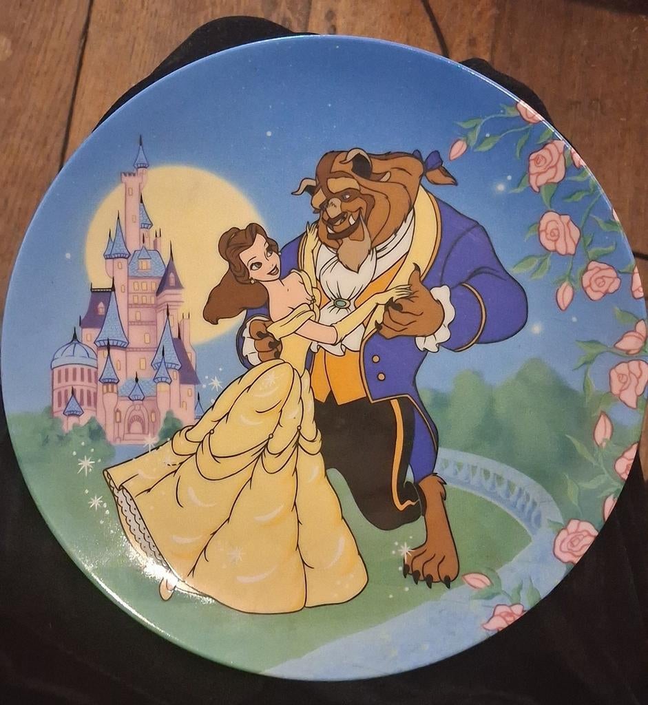 Assiette collector Disney la Belle et la bete, Enlèvement ou Envoi