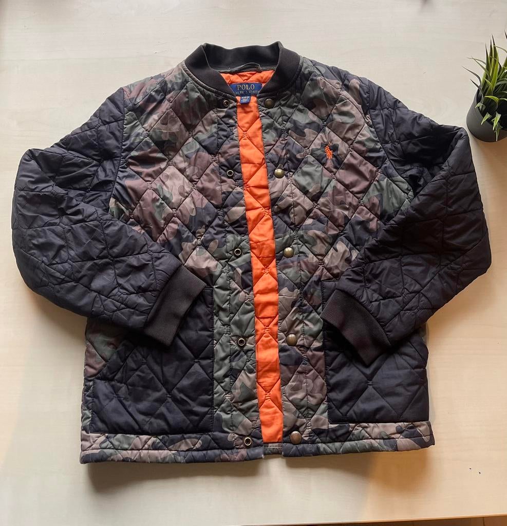 Ralph Lauren jas voor kinderen, Ophalen of Verzenden, Gedragen, Maat 46 (S) of kleiner, Groen