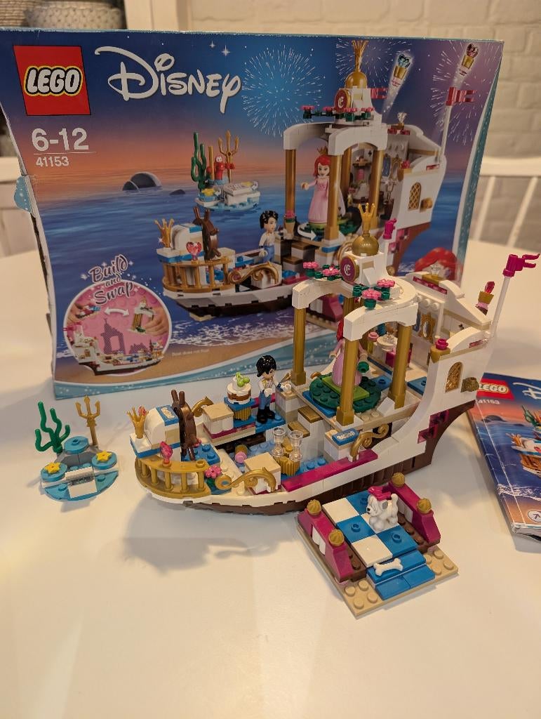 Lego Mariage sur le navire royal d'Ariel 41153, Enlèvement ou Envoi, Utilisé, Ensemble complet, Lego