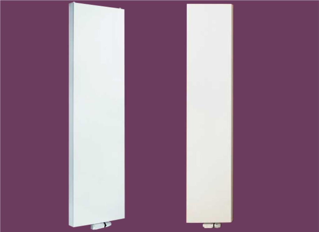 Radiateur à panneau vertical avec plaque frontale plate - 18, Bricolage & Construction, Chauffage & Radiateurs, Enlèvement, 80 cm ou plus