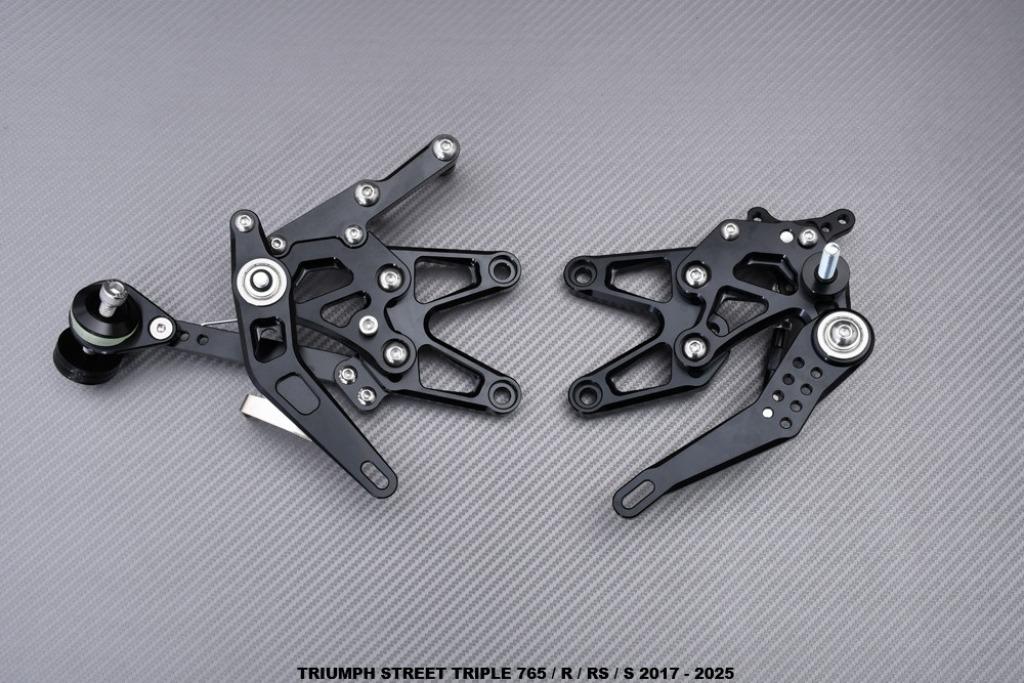 Commandes Reculées TRIUMPH STREET TRIPLE 765 R S 2017- 2025, Enlèvement ou Envoi