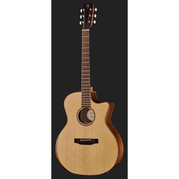 Harley Benton CLG-70SR CE NAT, Muziek en Instrumenten, Snaarinstrumenten | Gitaren | Akoestisch, Ophalen, Zo goed als nieuw, Western- of Steelstringgitaar
