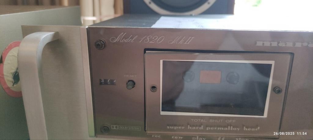 DEK K7 MARANTZ 1820 MK II, Audio, Tv en Foto, Cassettedecks, Marantz