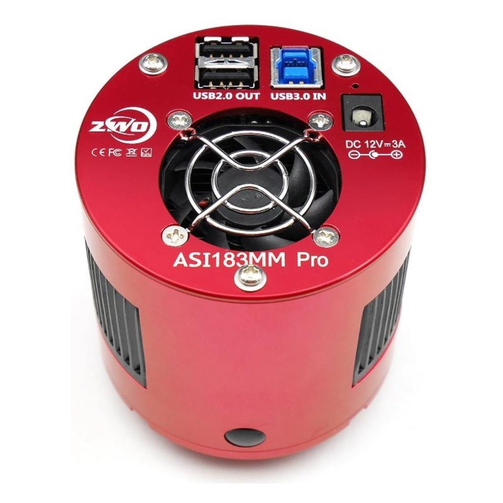 Camera Astro ASI 183MM Pro ZWO, TV, Hi-fi & Vidéo, Matériel d'optique | Télescopes, Enlèvement, Utilisé, Pièces ou Accessoires