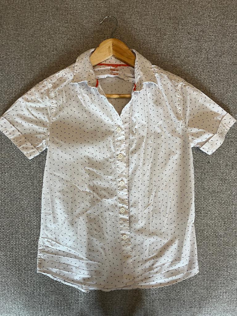 Hemd WE strikjes maat 146/152 korte mouwen, Kinderen en Baby's, Kinderkleding | Maat 146, WE, Overhemd of Blouse, Ophalen of Verzenden