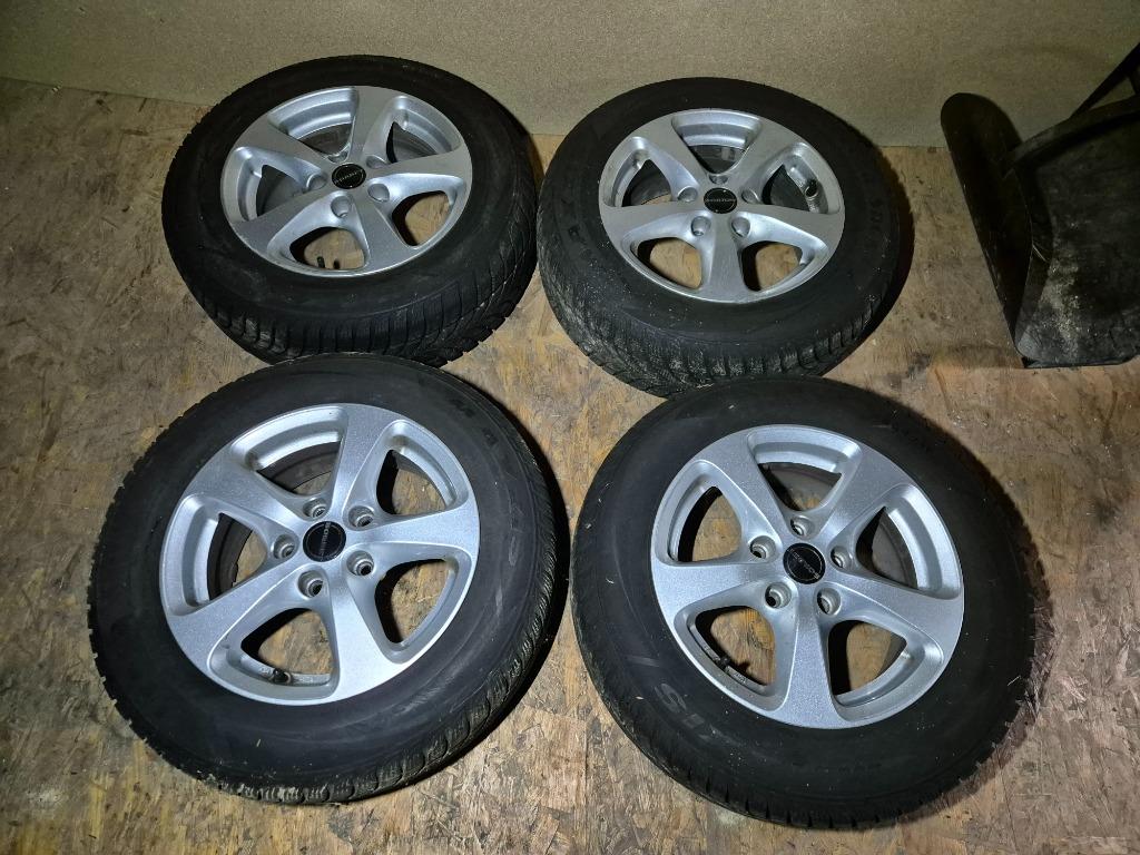 jantes alu Borbet 15 pouces avec pneus hiver, Autos : Pièces & Accessoires, Pneus & Jantes, 15 pouces, Pneus hiver, Véhicule de tourisme