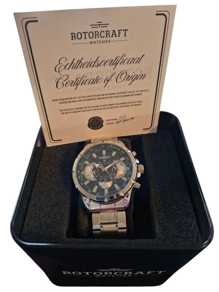 Rotorcraft horloge, Handtassen en Accessoires, Ophalen of Verzenden, Nieuw, Polshorloge