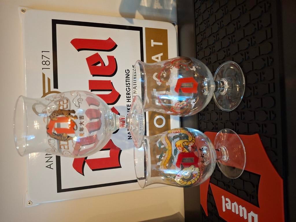 Lunettes Duvel Nouvel An chinois 22/24/25, Collections, Marques de bière, Enlèvement ou Envoi, Comme neuf, Duvel