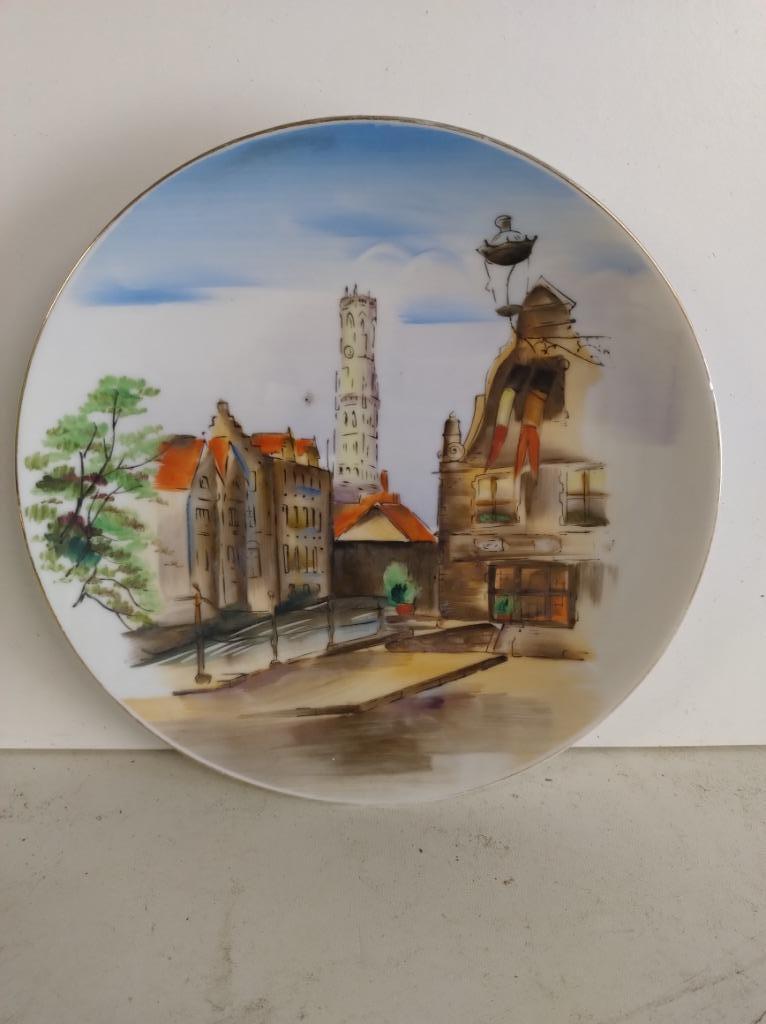 Wandbord Brugge, Ophalen of Verzenden