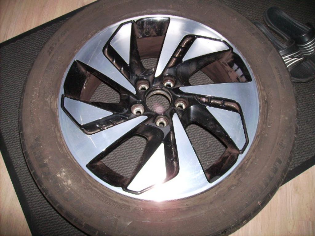 Band + velg van honda CRV, Pneus et Jantes, 18 pouces, Enlèvement, Utilisé