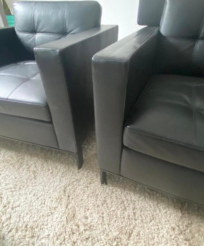 4 Fauteuils Foster de Walter Knoll, Enlèvement, Comme neuf