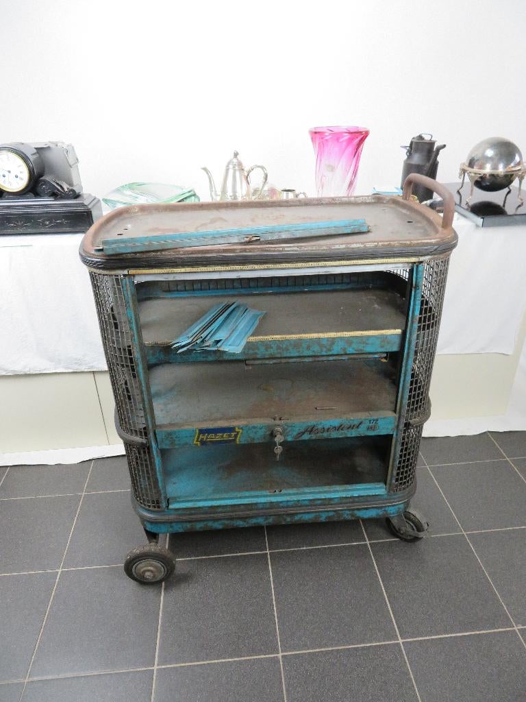 Retro gereedschapswagen HAZET Assistent 172 HD, Ophalen
