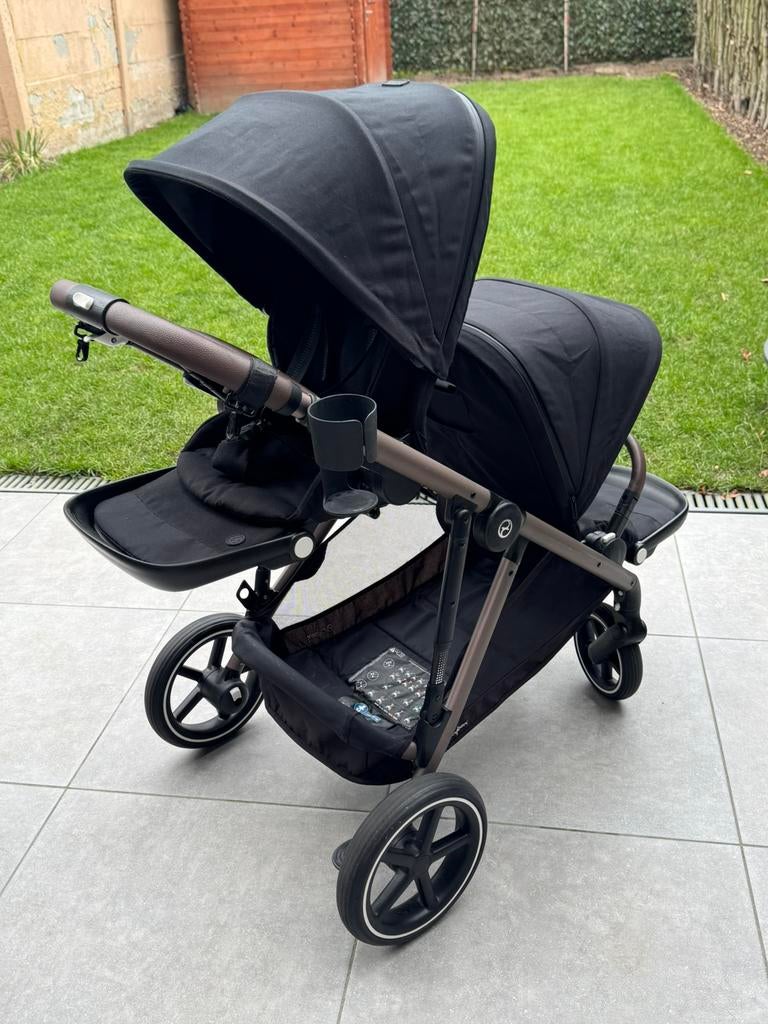 Cybex Gazelle S in zeer goede staat met 2kinderzitjes, Kinderen en Baby's, Kinderwagens en Combinaties, Zo goed als nieuw, Combiwagen