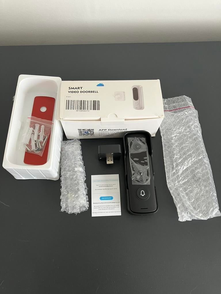 Dehees video deurbel met camera en wifi, Ophalen of Verzenden, Nieuw